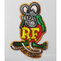 Insignes irréguliers de broderie tissée de correction de symbole de rat (GZHY-PATCH-016)